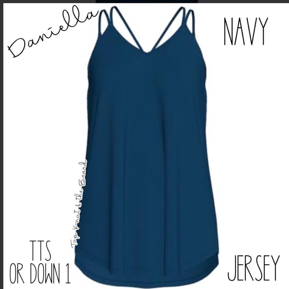 🛑SOLD🛑LulaRoe Daniella Jersey Cross Back Camisole